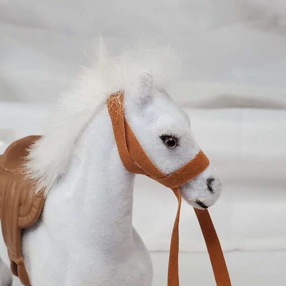 Sunny Trails Farms 3 Ponies Velvet Flocked Horse Stallion Pony Figures - Picture 7 of 13